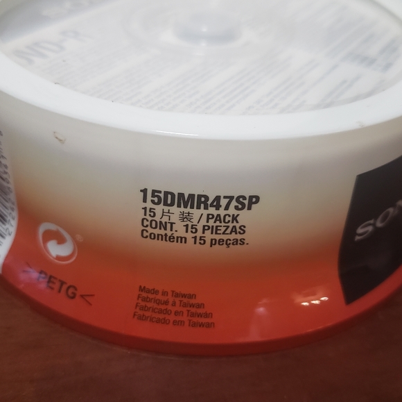 Sony DVD-R (15 pk Spindle) - Picture 3 of 5